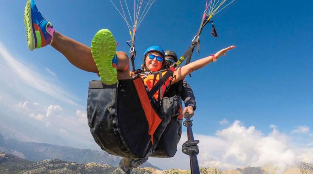 Volar en parapente por Antioquía